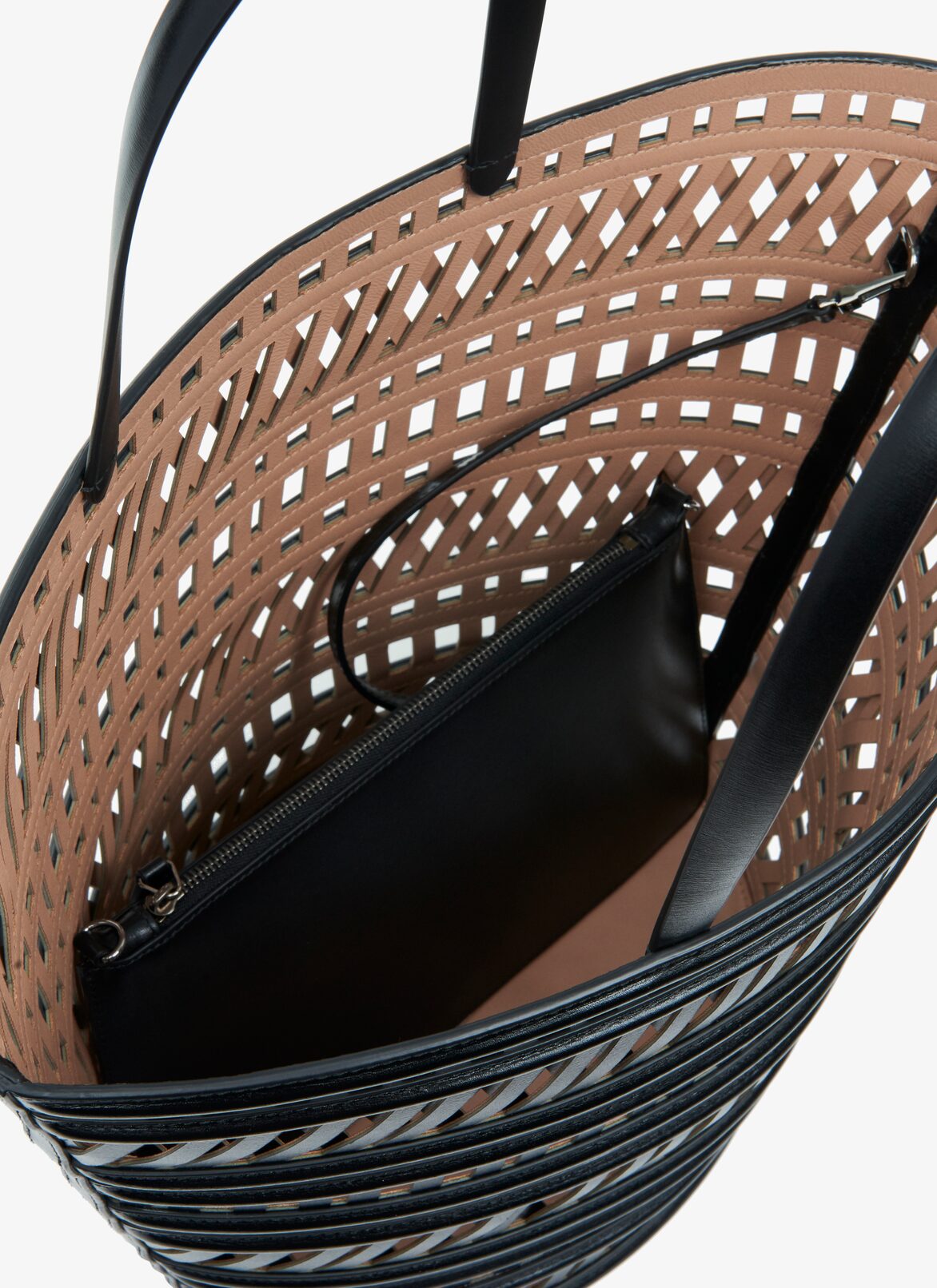 Melka 24 basket bag ALAÏA BLACK MELKA 24 BASKET BAG